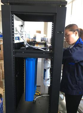 800G净水器高柜款内置储水罐大流量净水机RO反渗透净水设备直饮