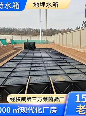 BDF地埋水箱一体化消防装配式地埋水箱复合抗浮搪瓷地埋水箱厂家