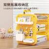 Desktop hole board storage rack drawer storage box student desk stationery storage rack office work station good thing