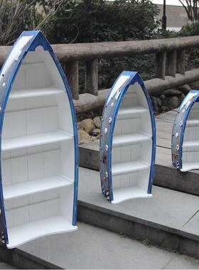 地中海船柜船形摆件摆台装饰品海洋风格主题婚庆活动拍摄道具摆设