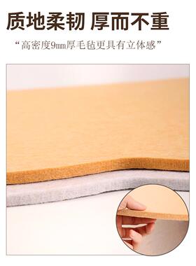 3d立体小树毛毡墙贴儿童房墙面装饰照片墙创意相片展示板软装墙贴