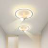Aisle ceiling light, simple modern shop surface-mounted spotlight, entry door, entrance hall, corridor, rotating downlight, ceiling light