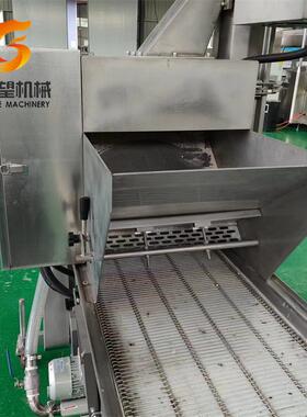 冰激凌上糠机肉饼上糠机304不锈钢600型全自动奶冻卷上糠机