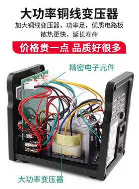 鹿仙子数显热风枪拆焊台二合一恒温电烙铁8586维修焊接工具套装