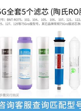 开能奔泰反渗透净水器滤芯R125/C221/宝箱RO125RO400/100UX1原装