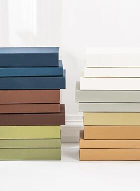 纯白色假书仿真书装饰品创意设样板间道具模型书壳客厅图书馆摆件