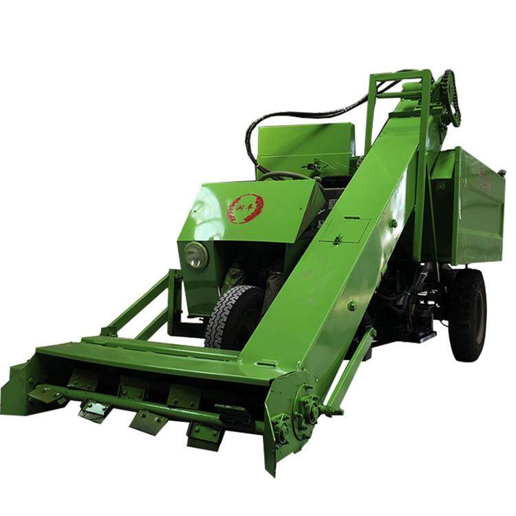 三轮刮板上料清粪车干湿牛粪清理铲粪车牛场粪便装卸一体刮粪车 - 图3