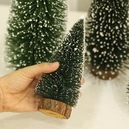 Christmas tree, pine tabletop decoration, small tree圣诞树松 - 图2