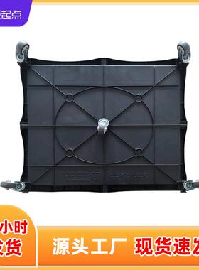 万向轮种植箱阳台专用种菜盆长方形塑料花盆厂家户外移动花箱