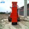 Hydraulic rapid tamping machine foundation pit backfill soil tamping equipment excavation change speed expansion filling tamping device