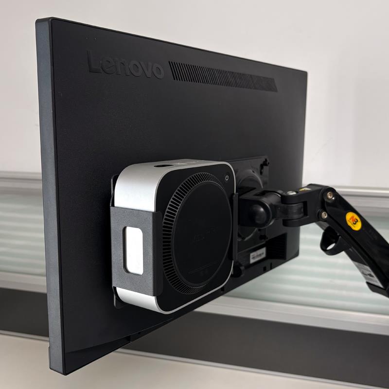 Mac Mini M4/M4Pro壁挂支架VESA显示器迷你主机机械臂壁挂支架 - 图1