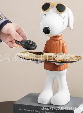 厂家货源现代比家居亚收马逊MKSZ-082史卢眼狗镜造型狗狗纳树脂工