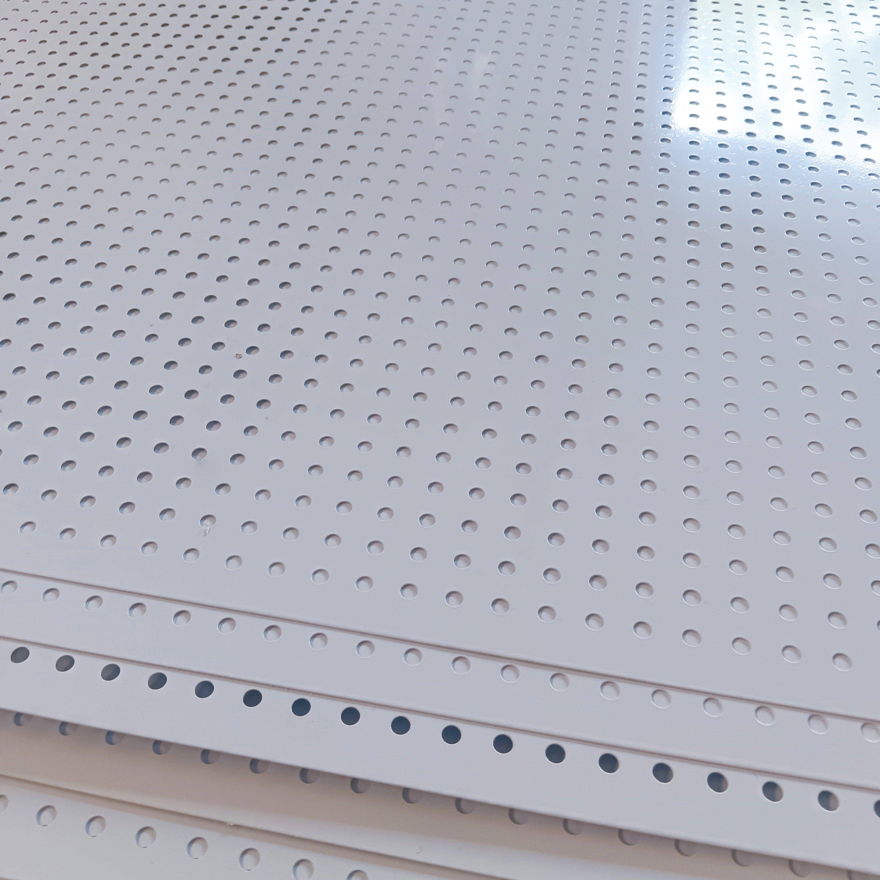 Round hole metal hole board storage rack frameless hole board hanging plate iron punching board storage hardware tools