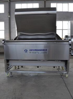 全自动油炸机 炸肉制品鱼豆腐炸锅 商用燃气大型一体机油炸锅