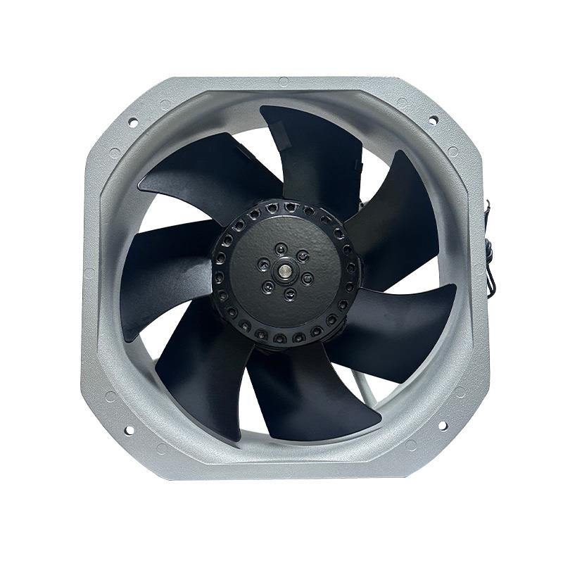 22.5CM/cm 22580 axial flow fan AC220V metal iron leaf high temperature resistant chassis cabinet cooling fan