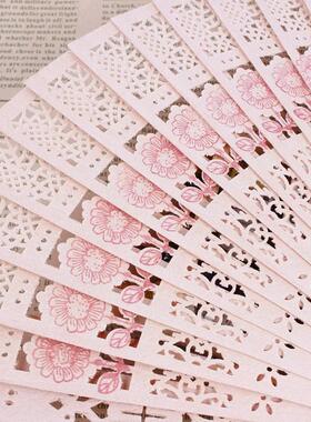 Fresh and Elegant! Wholesale Wooden Folding Fans as Small Gi