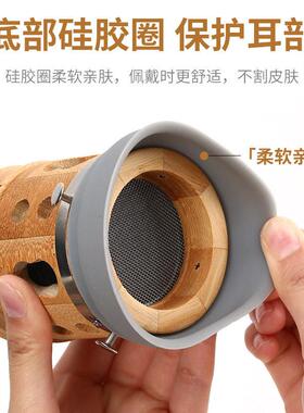 耳部专用仪耳灸器具百会穴耳灸盒竹制耳疗灸儿童家用随身灸温灸盒