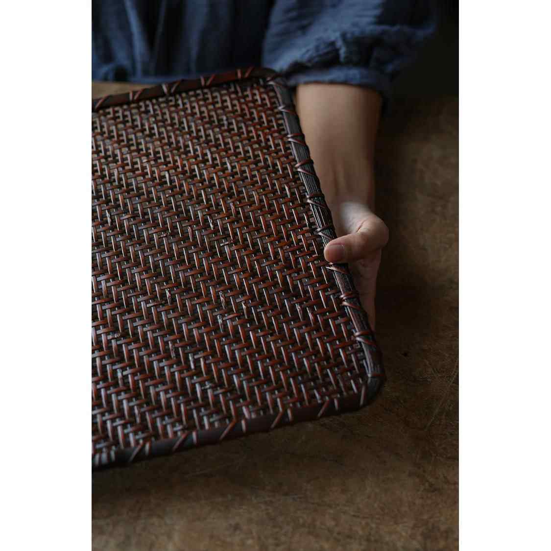 楠竹手工竹编茶席 日式禅意香道茶道茶盘精工茶垫干泡竹席垫茶具,淘宝优惠券,粉丝福利购,淘宝优惠卷