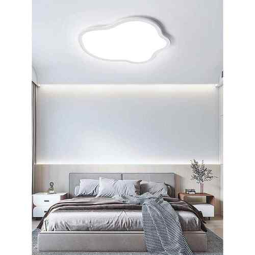 护眼极简主卧室灯2026年新款现代简约创意云朵书房吸顶灯儿童房灯 - 图1