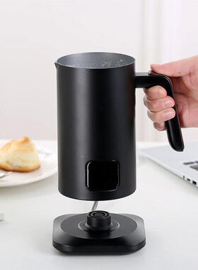 电动奶泡机家用自动冷热双打泡咖啡拿铁奶泡打发热奶器搅拌杯