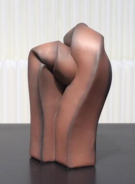 抽象雕扭曲塑装饰装摆件艺WLQ术不规则样板间厅电视柜前客台玄关