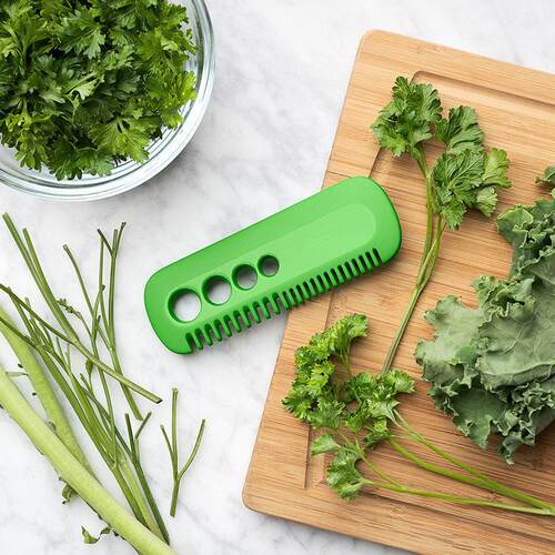 Vegetable leaf peeler草本蔬菜剥叶器 便携剥叶厨房工具 - 图1