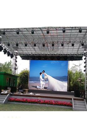 户外P6全彩led显示屏高清LED电子屏户外全彩P6广场屏广告屏