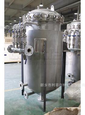 利菲尔特 烛式过滤器 滤饼层过滤设备 自动清洁反冲洗 截污能力强