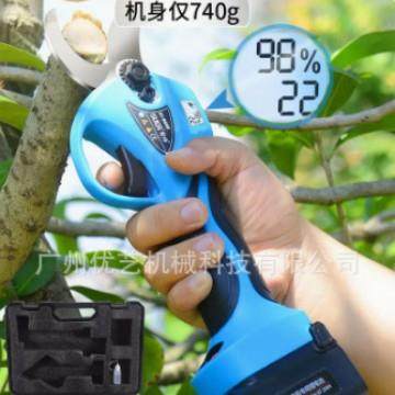 舒畅2.5cm-背负式5cm充电式园林果树可加长杆锂电修枝粗枝剪神器 - 图2