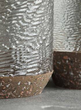 北欧玻客ali-6655厅插花璃花瓶意创摆件干花装电饰视柜简约花器