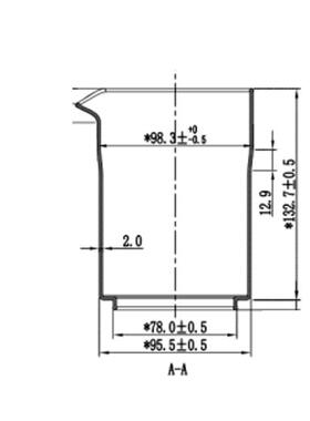 生活元素养生壶玻璃配件壶体I13/I47 /D65煮茶器热烧水壶破损更换
