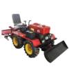 Multifunctional four-wheel ride-on rotary micro-tiller small household diesel four-wheel drive tillage agricultural ditch opener