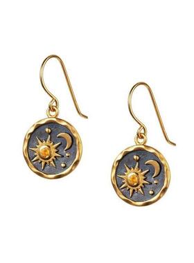 Creativity Fashion Sun Moon star Drop Earring Party Jewelry