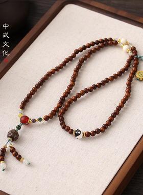 2026道家文创天然雷击木手串6mm108颗念珠男女士文玩饰品首饰手链