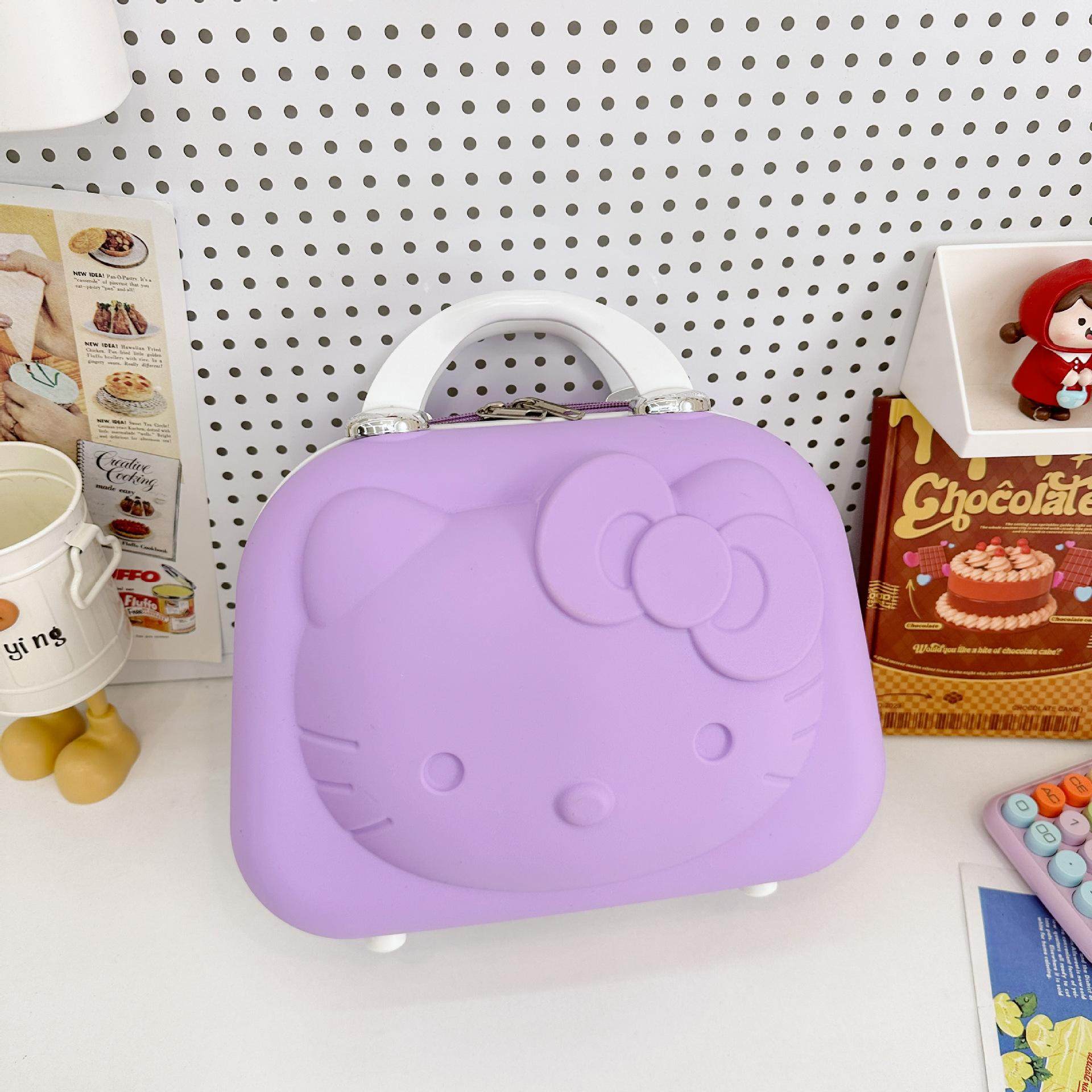 手提化妆箱行李箱224新款化妆小箱子卡通可爱动漫小型轻便行李箱,淘宝优惠券,粉丝福利购,淘宝优惠卷