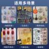 Round hole hole board storage rack mobile phone protective case accessories hardware tool display rack multi-functional wall-mounted kitchen