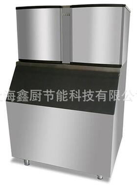 制冰机夏之雪TF1500双机头方块冰水吧茶饮店咖啡店680KG制冰机