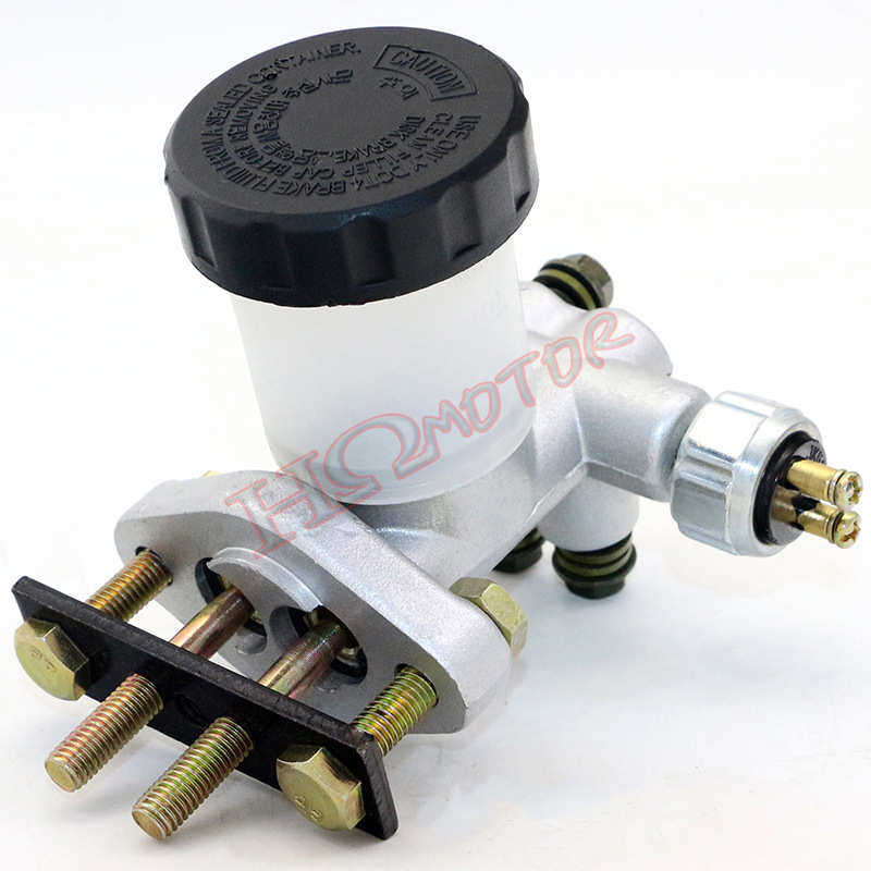 ATV沙滩车配件 四轮卡丁车碟刹一拖三刹车主泵 卡钳总泵 脚刹上泵,淘宝优惠券,粉丝福利购,淘宝优惠卷