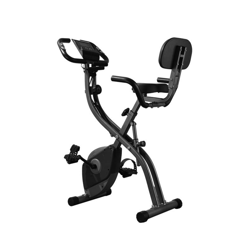 Cross-border spinning bicycle, pedal bicycle, aerobic exercise, fitness exercise equipment, magnetically controlled folding indoor exercise bike