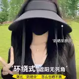 Шелковая солнцезащитная шляпа на солнечной энергии, с защитой шеи, защита от ультрафиолета