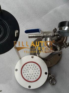 定制加工304/316L正压过滤器实验室小试中试桶式加压定量过滤厂家