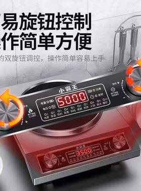 500LH-5190凹面用电磁炉家商用磁灶猛火爆炒电炒电锅电W灶炉炒菜