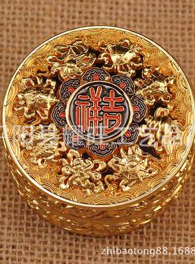 新款八宝盘香炉 全合金檀香炉 八吉祥香炉 塔香炉香薰炉