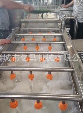 果蔬气泡清洗机不锈钢全自动洗菜机蔬菜清洗机设备苹果清洗设备