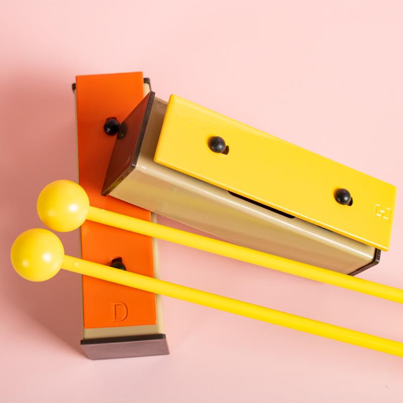 高档专业大号八8音音砖块音铝板敲琴奥儿童琴木尔夫打击乐器音乐 - 图1