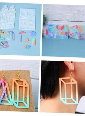 Earring Pendants Resin Molds Silicone Mold for DIY UV Epoxy