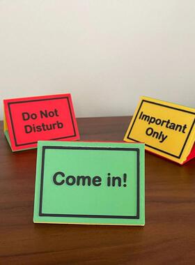 3d打印跨境新品红绿灯时尚简约办公桌标牌