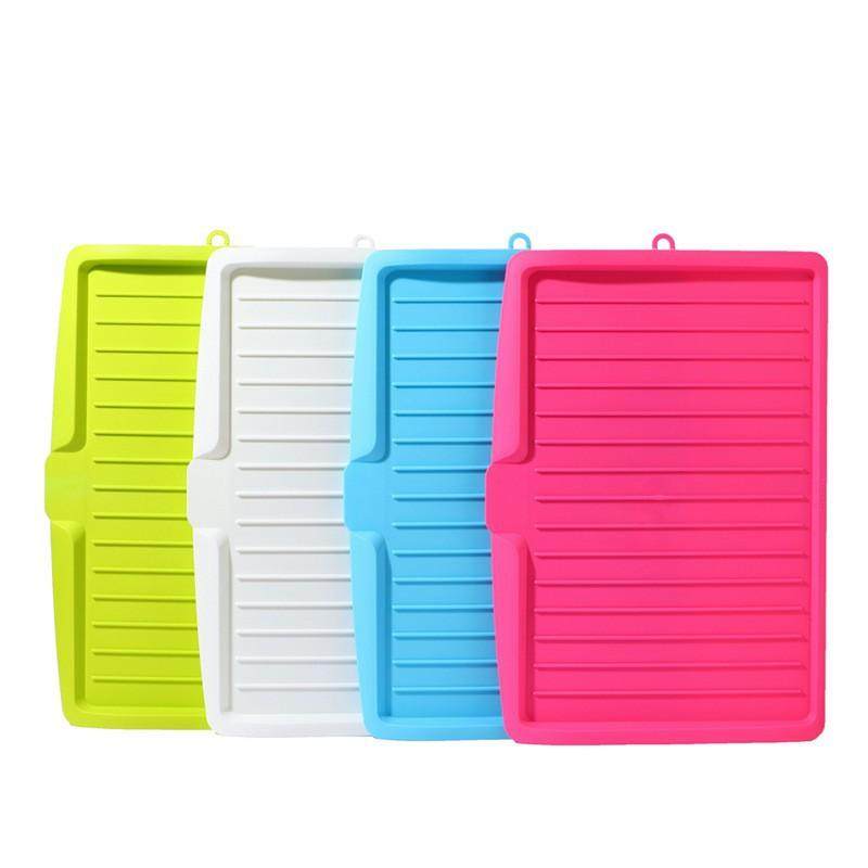 高颜值塑料沥水托盘长方形家用放茶杯水杯水壶杯子汲水滤水接水盘,淘宝优惠券,粉丝福利购,淘宝优惠卷