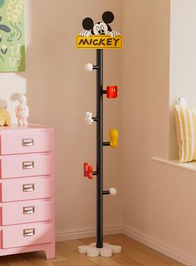 创意网红衣帽架落地卧室玄关客厅儿童房ins简易衣帽立式挂包支架
