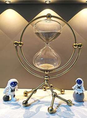 沙漏创意摆件流画高级感办公室轻奢高档客厅酒柜电视柜家居装饰品